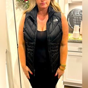 The North Face Black Puffy Vest